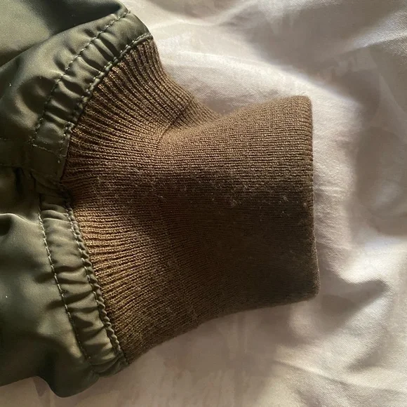 Vince ruched shell hooded bomber jacket - Picture 10 of 13